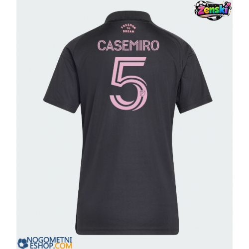 Ženski Nogometni dresi Inter Miami Casemiro #5 Gostujoči 2026-27 Kratek Rokav